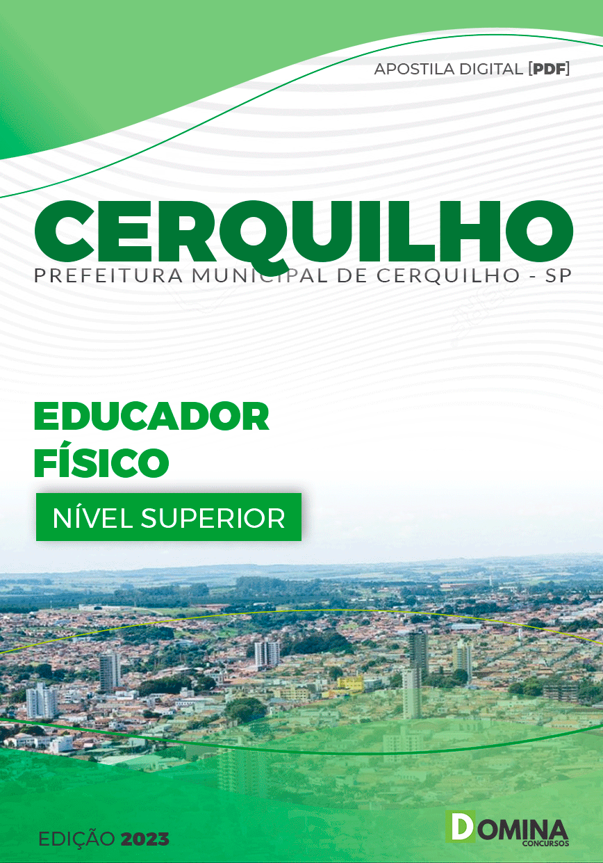 Apostila Pref Cerquilho SP 2023 Educador Físico