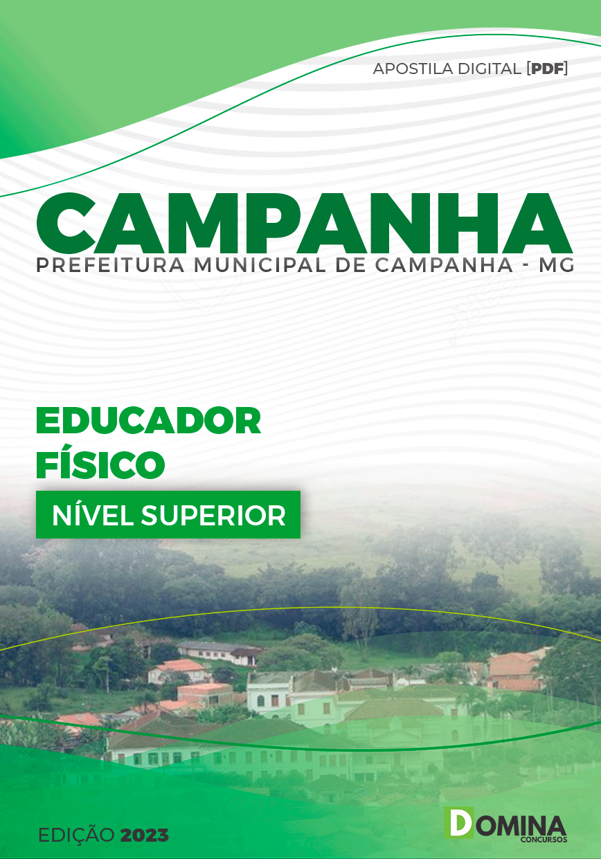 Apostila Concurso Pref Campanha MG 2024 Educador Físico