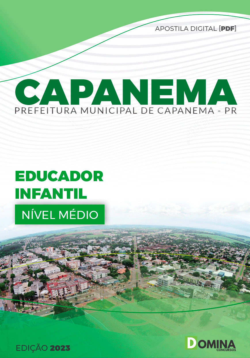 Apostila Pref Capanema PR 2023 Educador Infantil