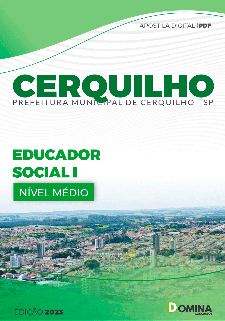 Apostila Pref Cerquilho SP 2023 Educador Social I