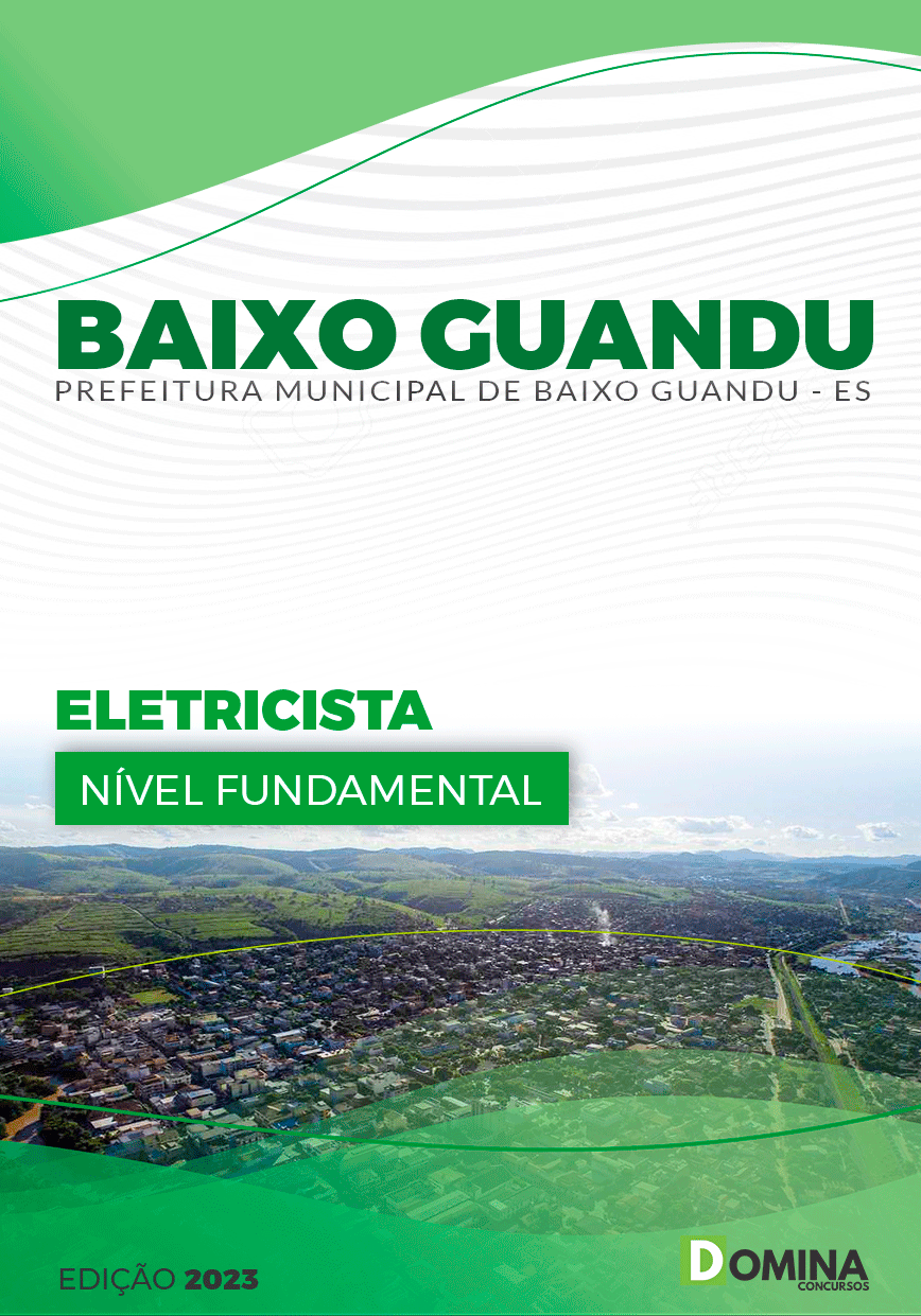 Apostila Pref Baixo Guandu ES 2023 Eletricista