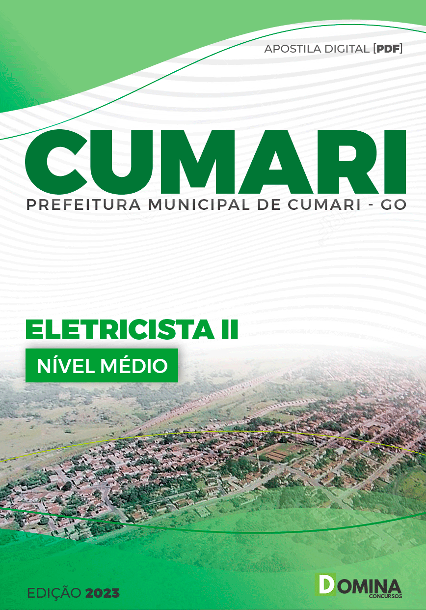 Apostila Concurso Pref Cumari GO 2024 Eletricista II