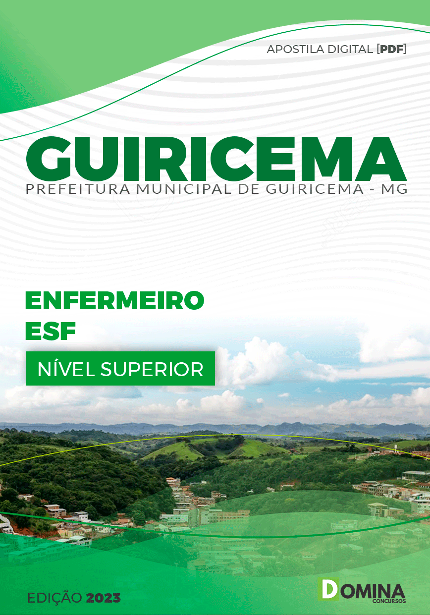 Apostila Pref Guiricema MG 2024 Enfermeiro ESF