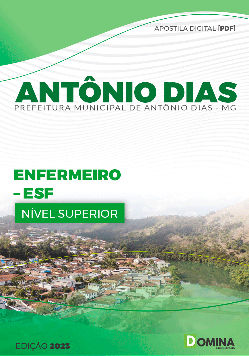 Apostila Pref Antônio Dias MG 2024 Enfermeiro ESF