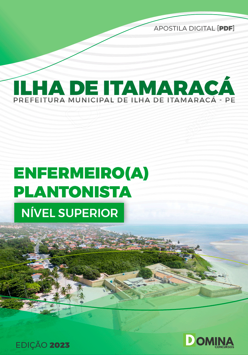 Apostila Câmara Ilha de Itamaracá PE 2023 Enfermeiro Plantonista