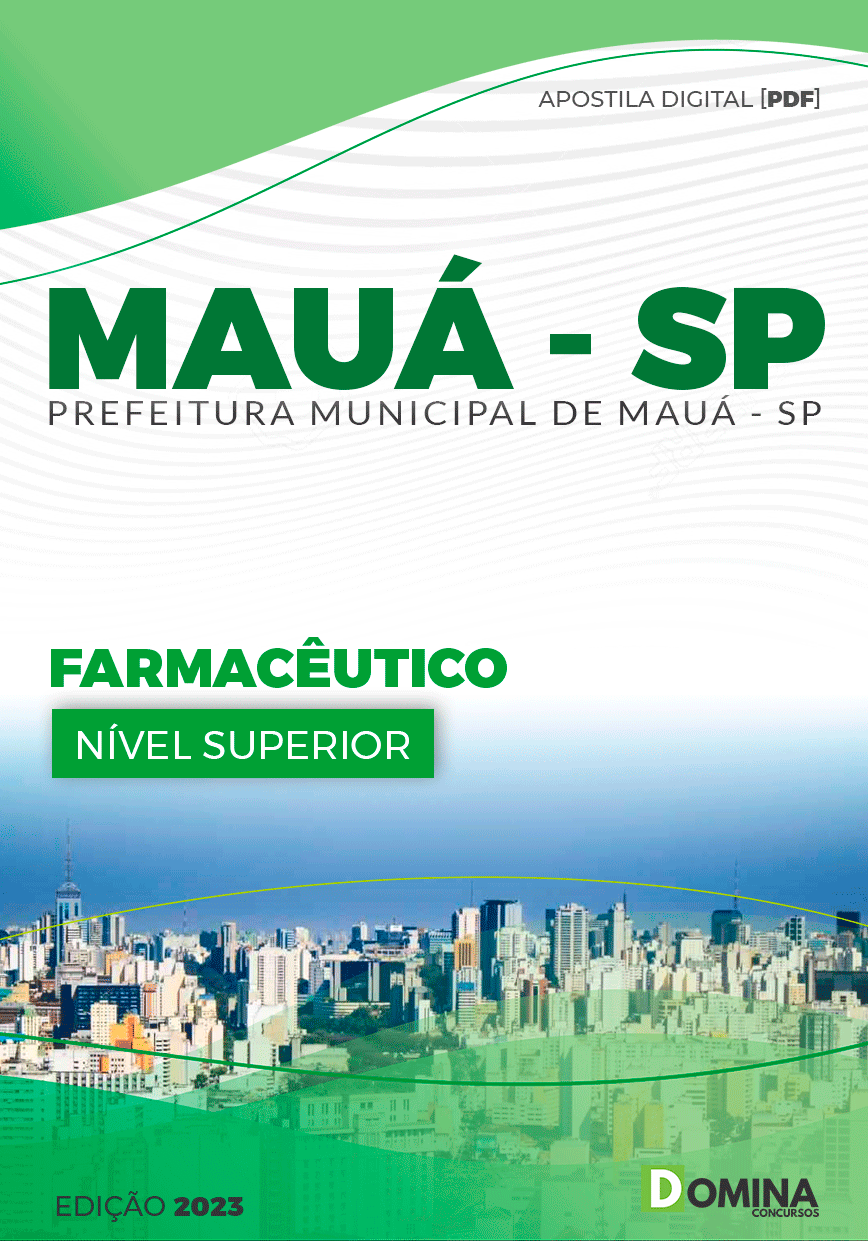 Apostila Pref Mauá SP 2023 Farmacêutico