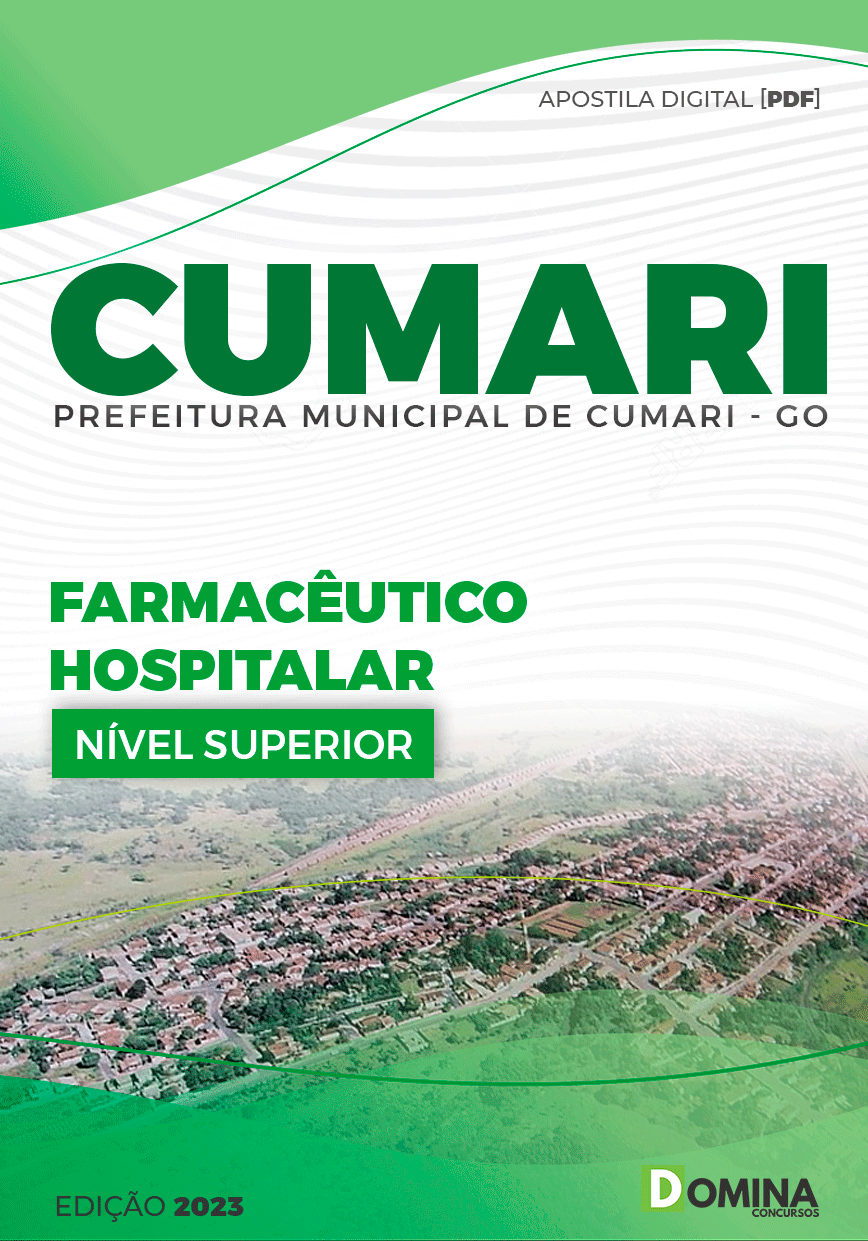 Apostila Concurso Pref Cumari GO 2024 Farmácia Hospitalar