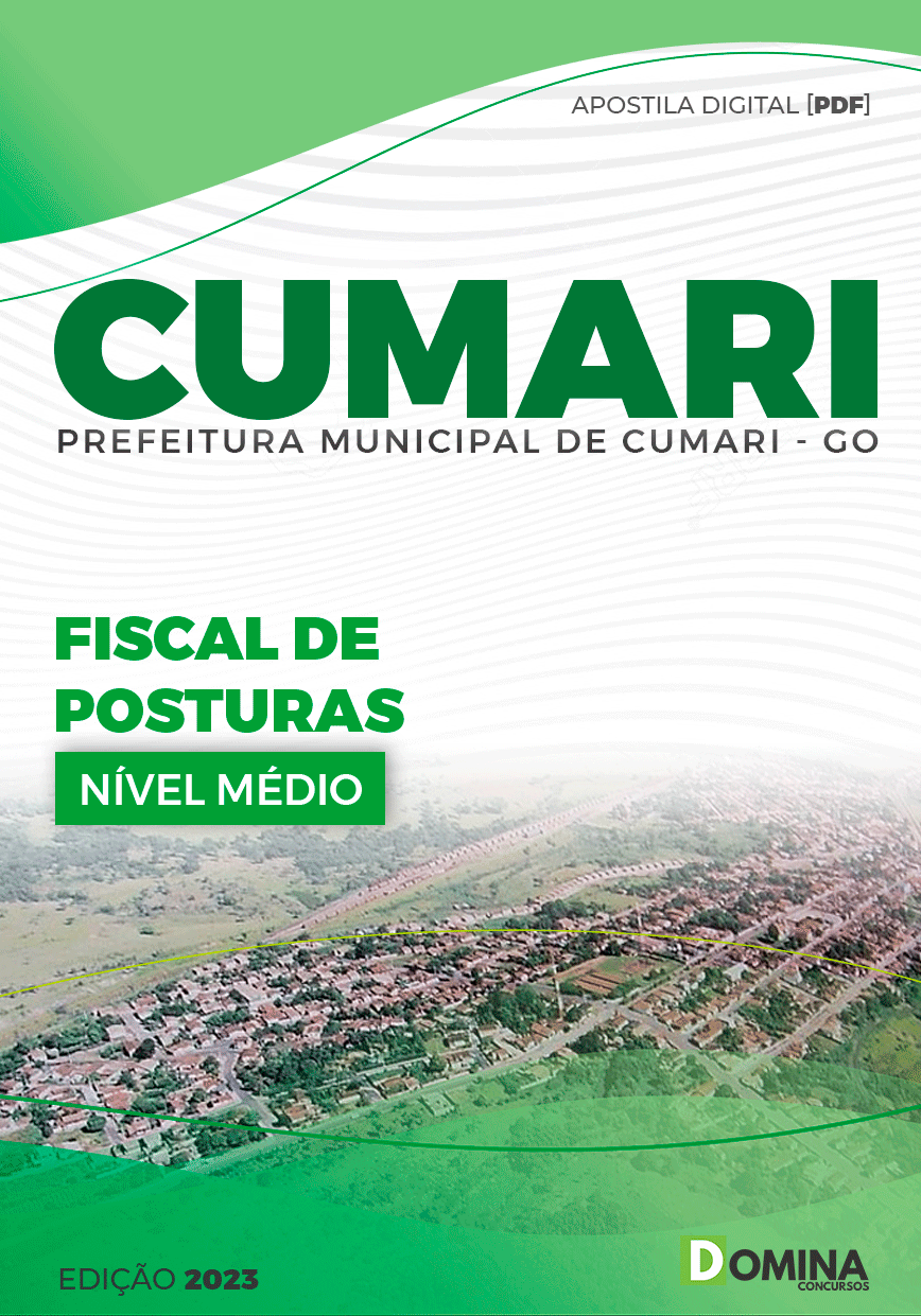 Apostila Concurso Pref Cumari GO 2024 Fiscal Postura