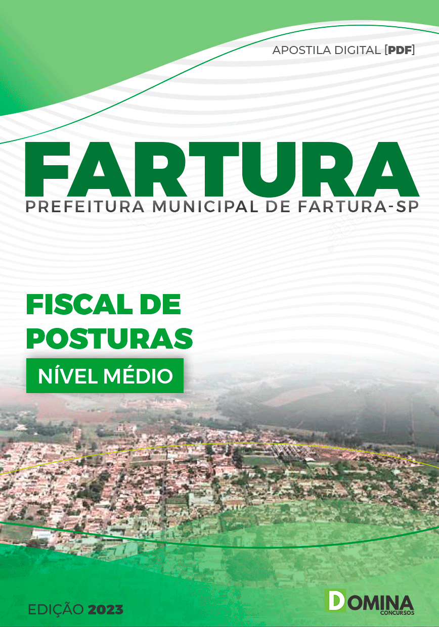 Apostila Concurso Pref Fartura SP 2023 Fiscal Postura