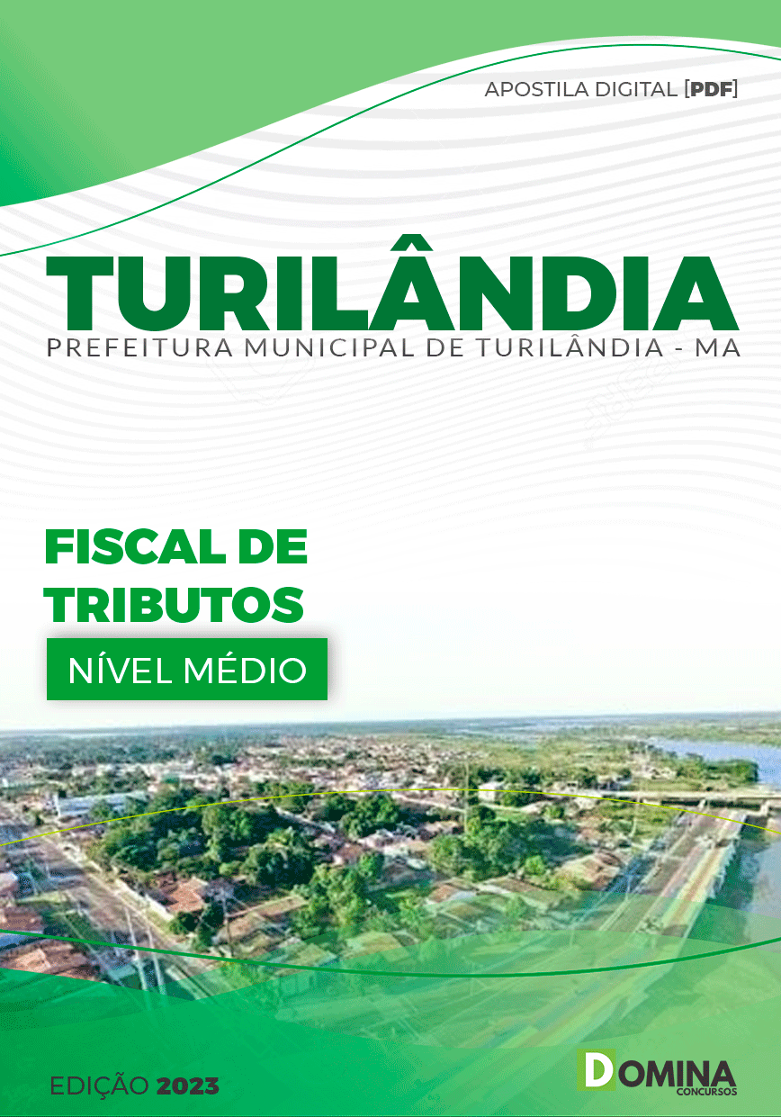 Apostila Concurso Pref Turilândia MA 2024 Fiscal Tributos