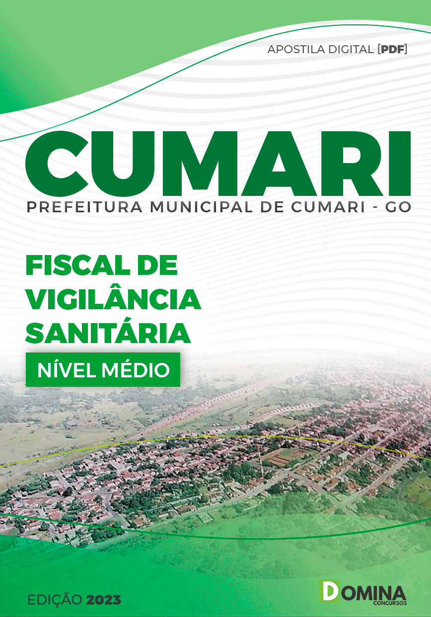 Apostila Concurso Pref Cumari GO 2024 Fiscal Vigilância Sanitária