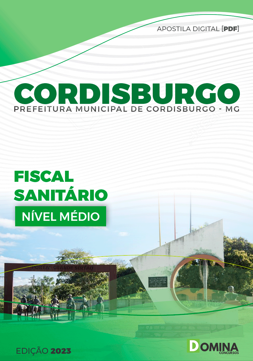 Apostila Pref Cordisburgo MG 2024 Fiscal Sanitário