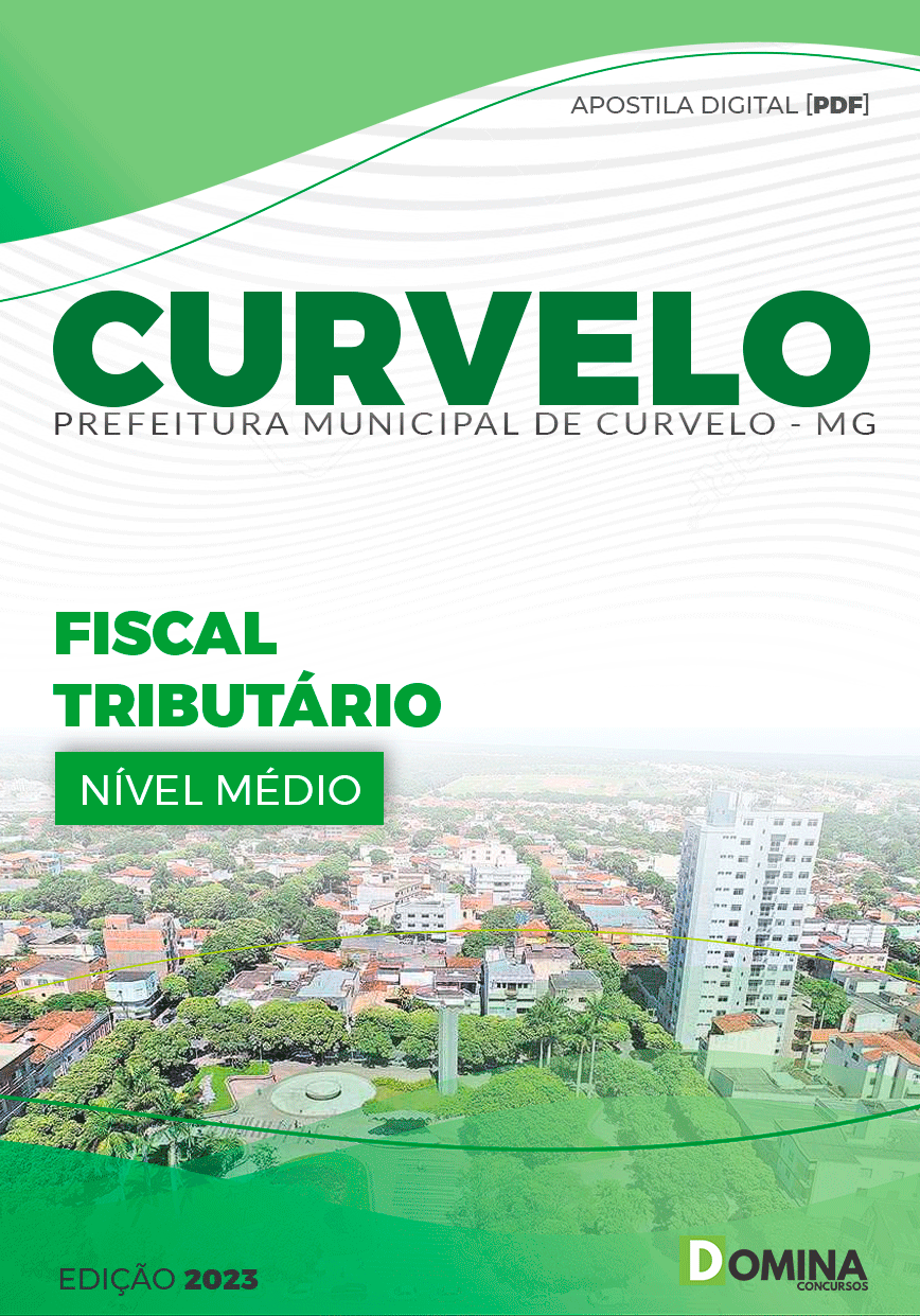 Apostila Concurso Pref Curvelo MG 2024 Fiscal Tributário