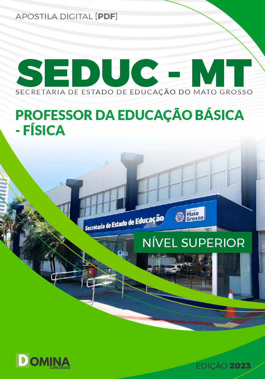 Apostila SEDUC MT 2023 Professor Física