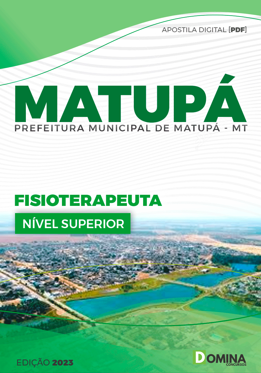 Apostila Concurso Pref Matupá MT 2023 Fonoaudiólogo