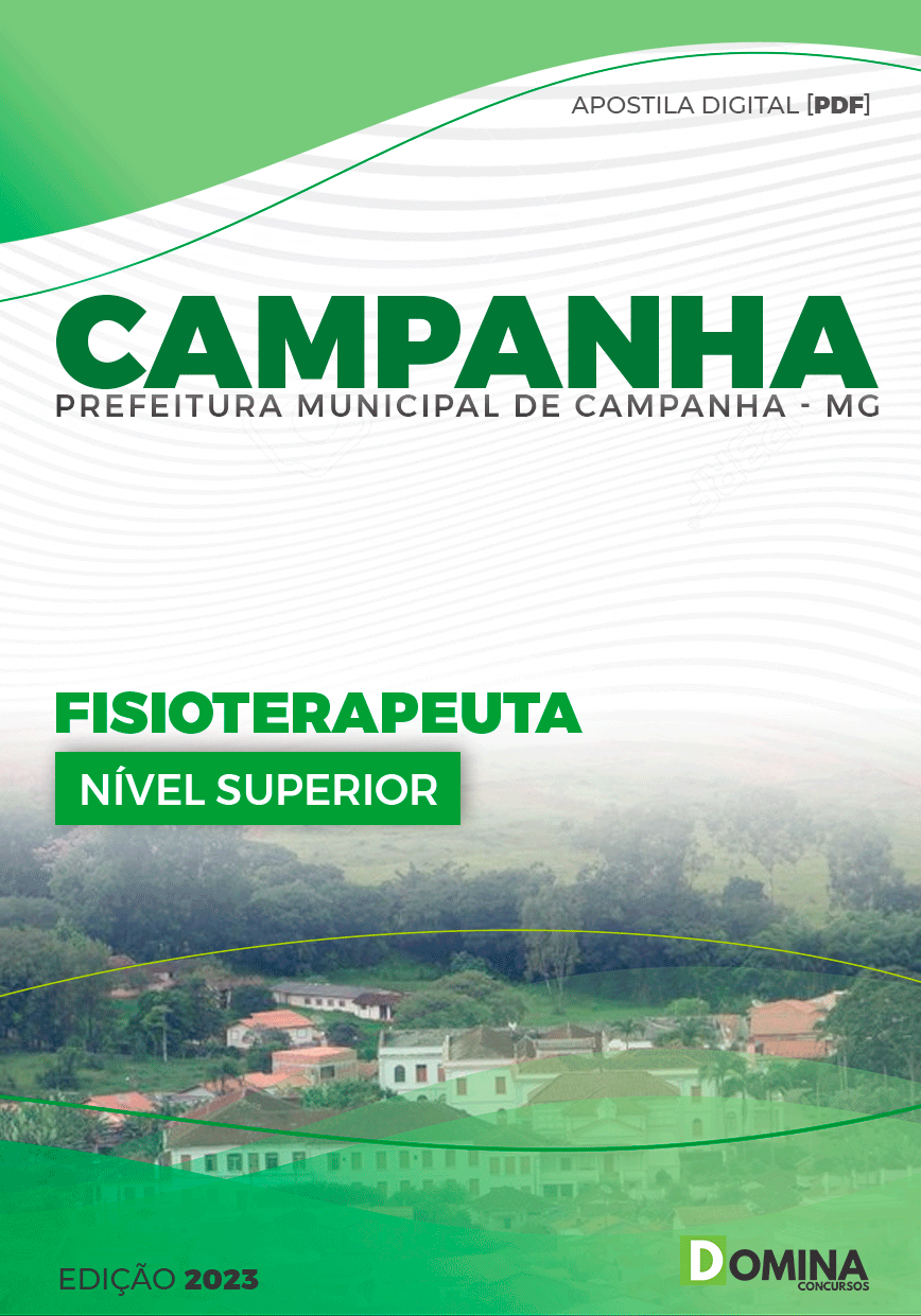 Apostila Concurso Pref Campanha MG 2024 Fisioterapeuta