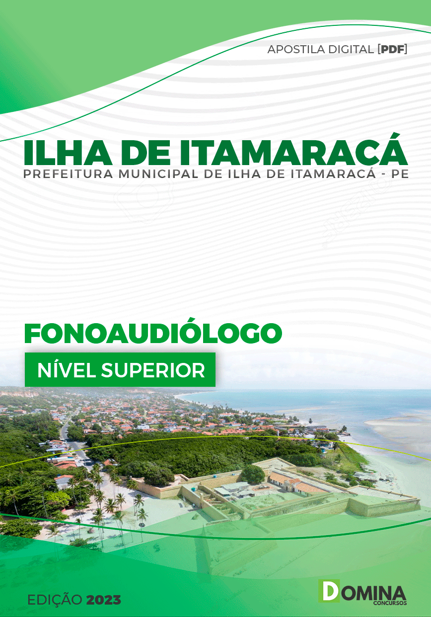 Apostila Câmara Ilha de Itamaracá PE 2023 Fonoaudiólogo