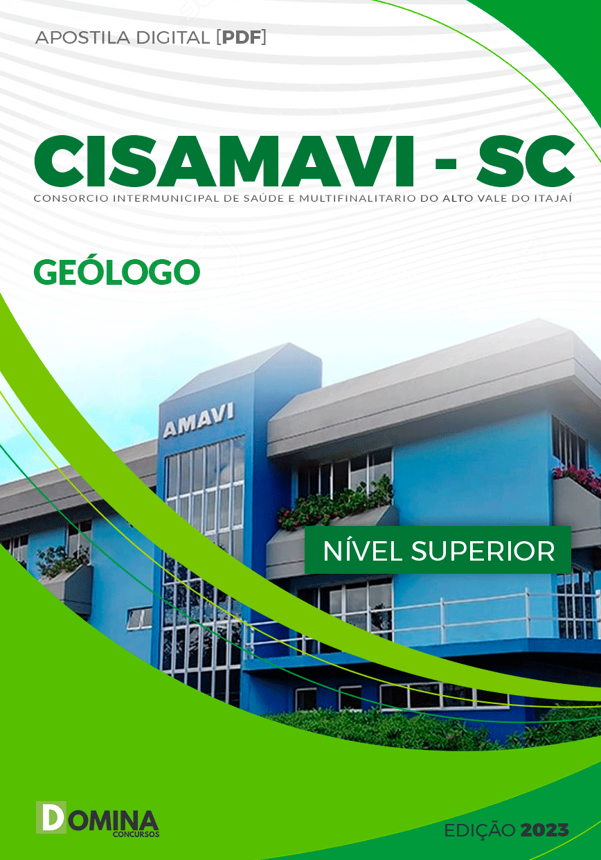 Apostila CISAMAVI SC 2023 Geólogo