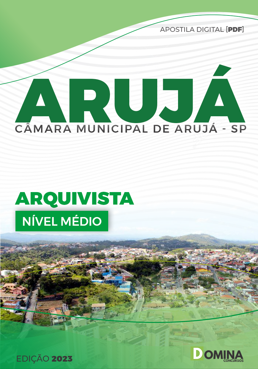 Apostila Câmara Arujá SP 2023 Arquivista