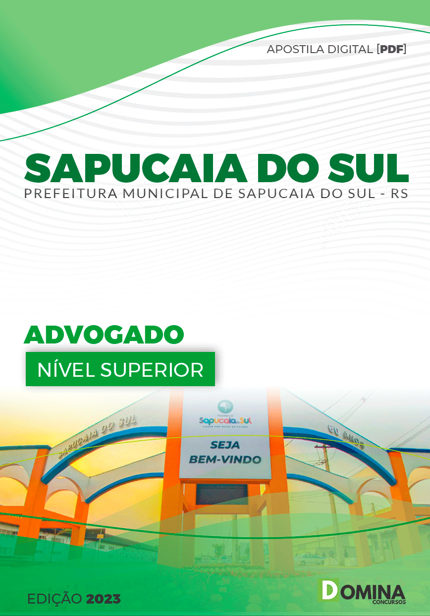 Apostila Pref Sapucaia do Sul RS 2023 Advogado