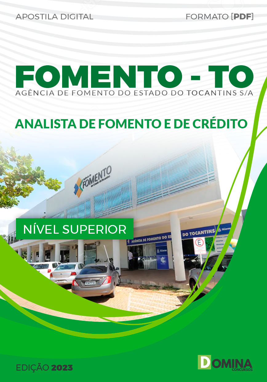 Apostila FOMENTO TO 2023 Analista de Fomento e de Crédito