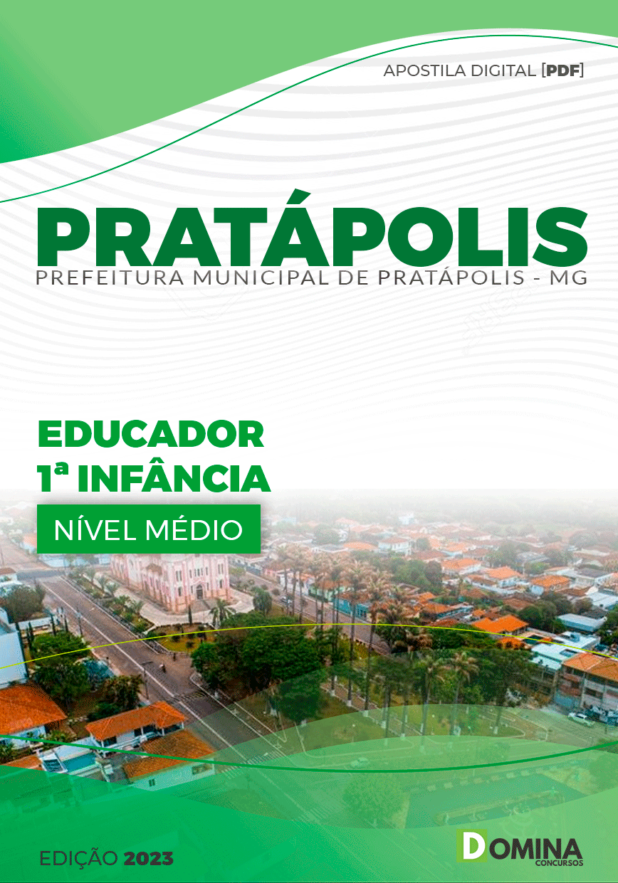 Apostila Pref Pratápolis MG 2023 Educador 1ª Infância