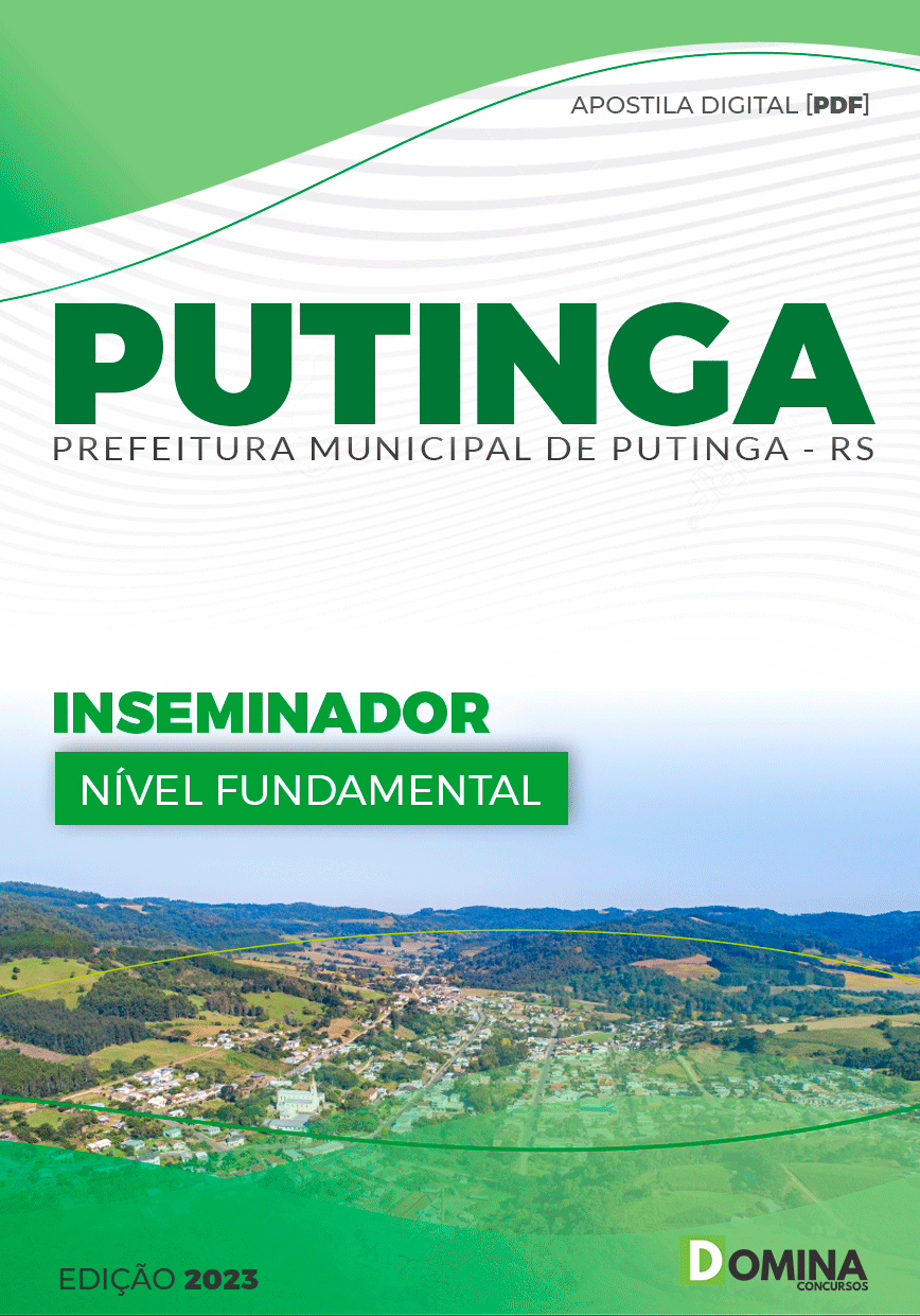 Apostila Pref Putinga RS 2023 Inseminador