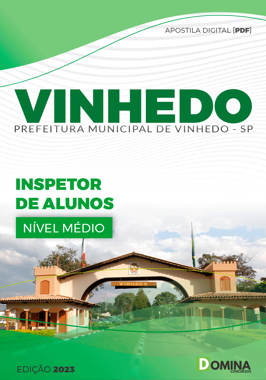 Apostila Concurso Pref Vinhedo SP 2024 Inspetor Alunos