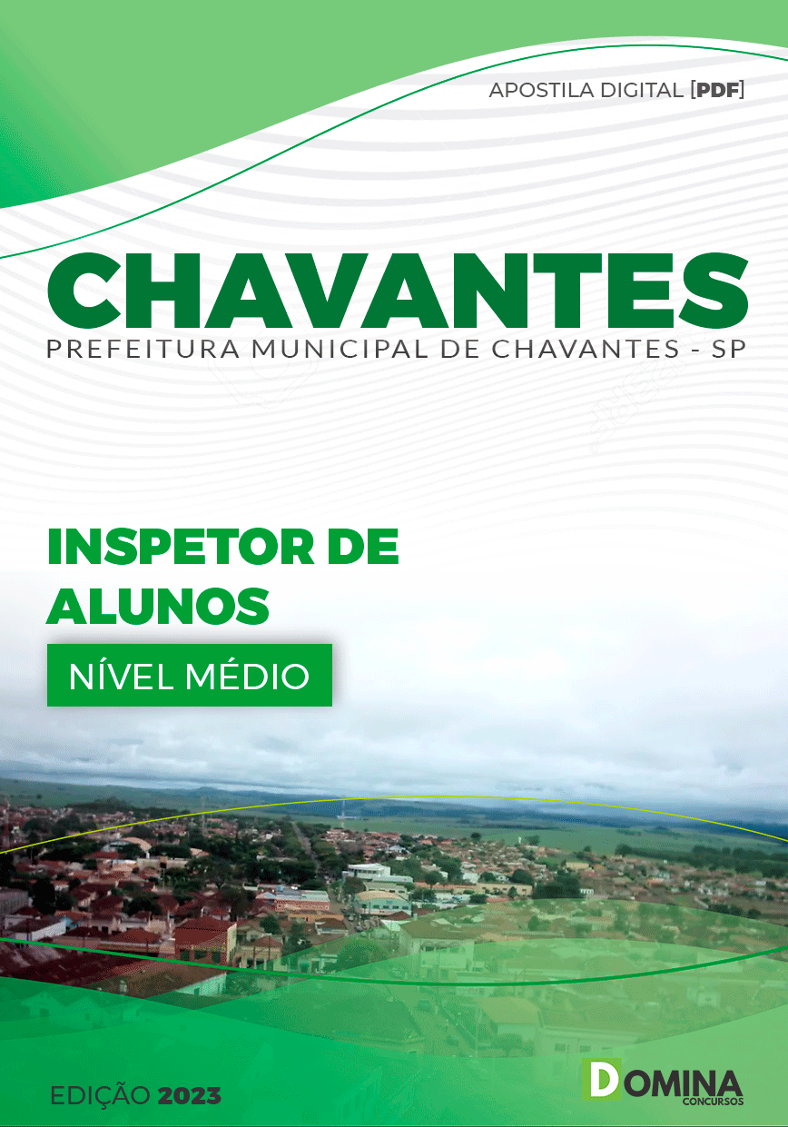 Apostila Pref Chavantes SP 2023 Inspetor de Alunos