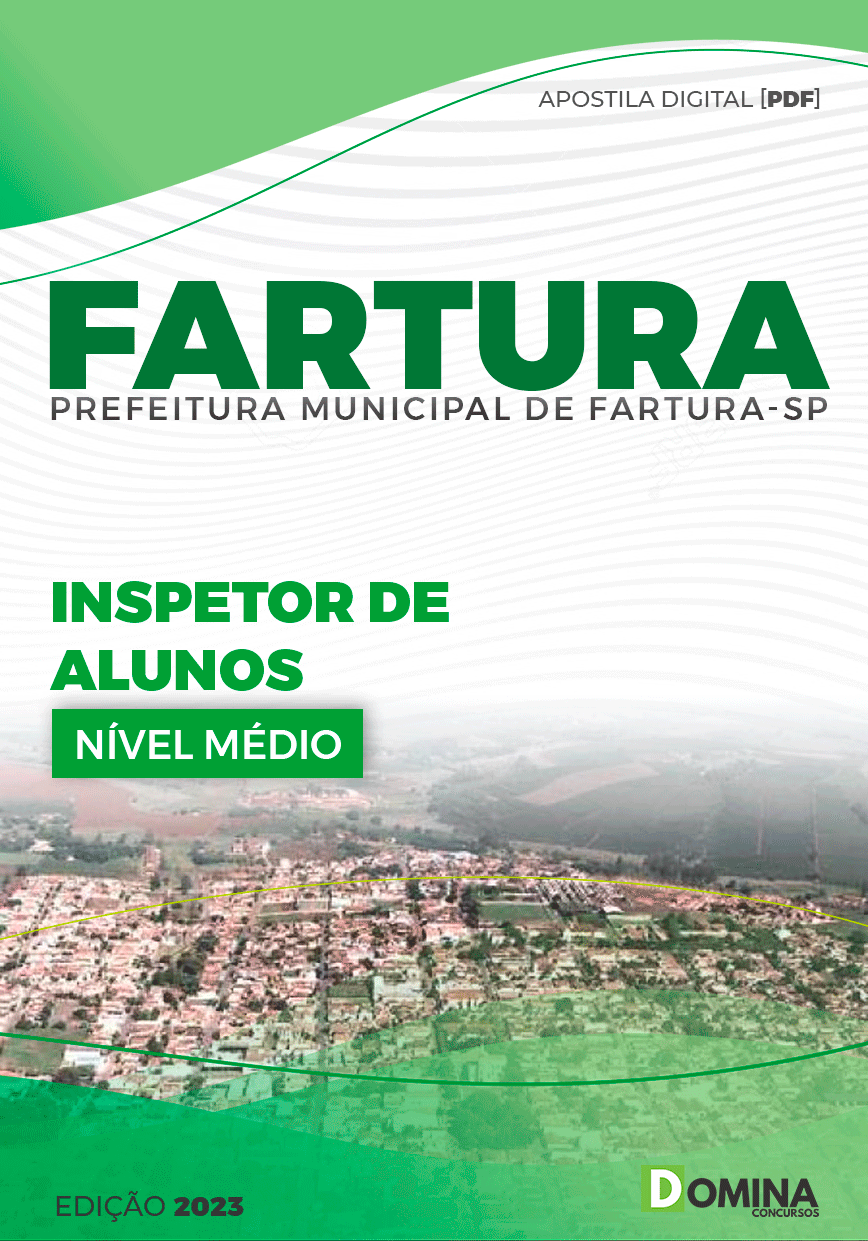 Apostila Concurso Pref Fartura SP 2023 Inspetor Alunos