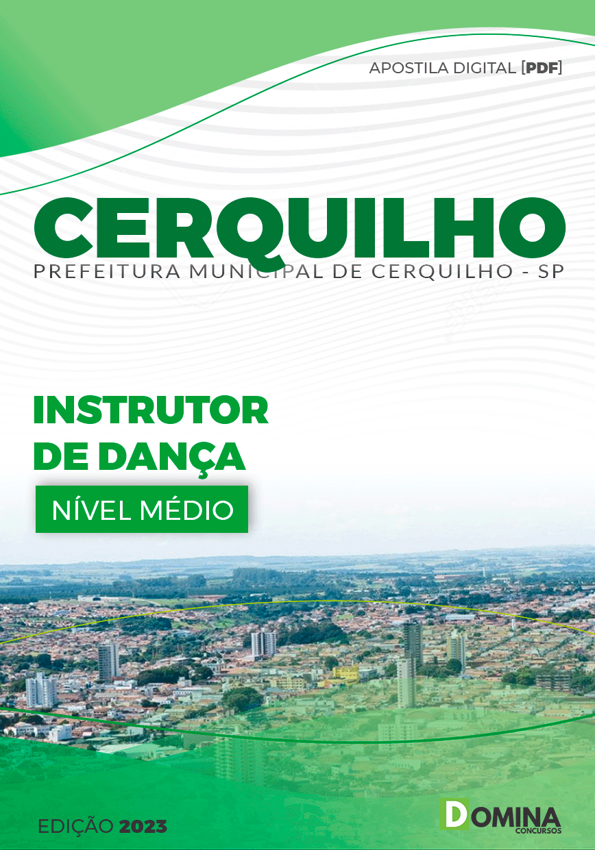 Apostila Pref Cerquilho SP 2023 Instrutor Dança