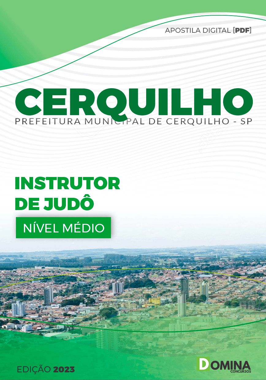 Apostila Pref Cerquilho SP 2023 Instrutor Judô