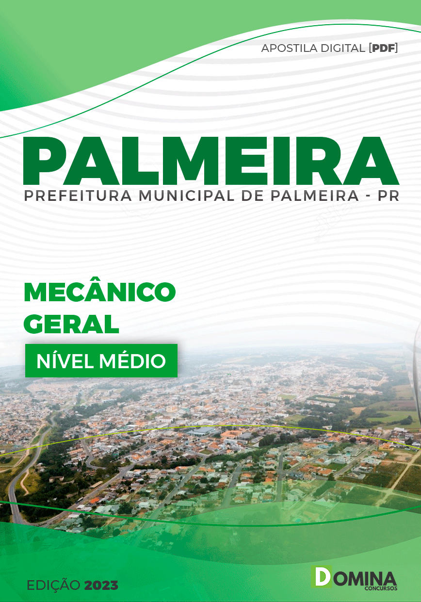 Apostila Pref Palmeira PR 2023 Mecânico Geral