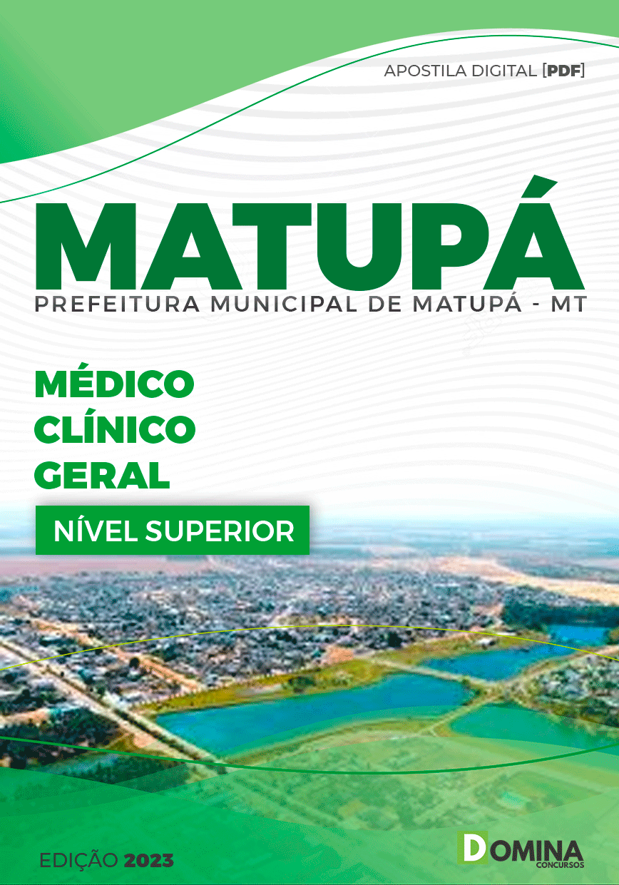 Apostila Concurso Pref Matupá MT 2023 Médico Clínico Geral
