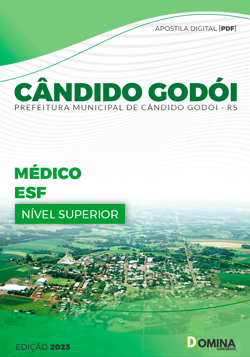 Apostila Pref Cândido Godói RS 2023 Médico ESF