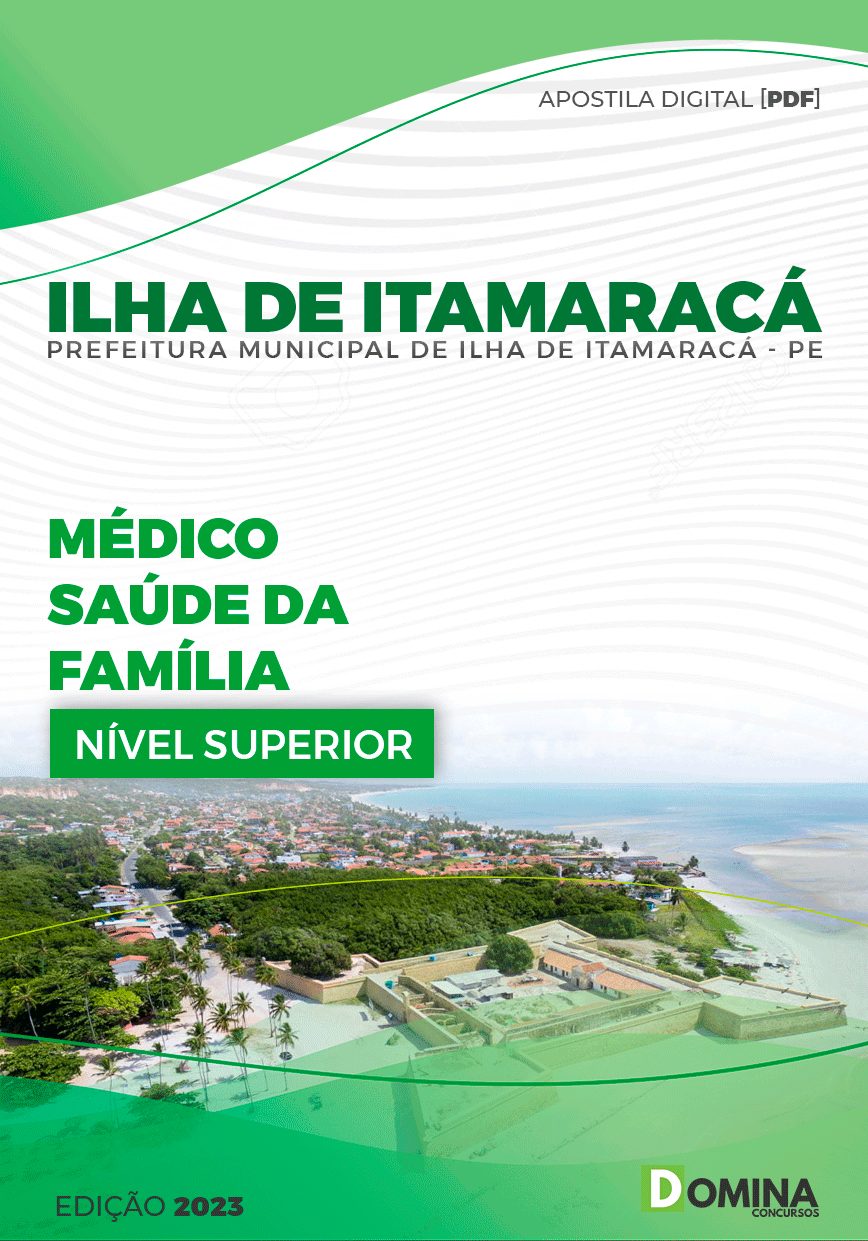 Apostila Câmara Ilha de Itamaracá PE 2023 Médico Saúde Família
