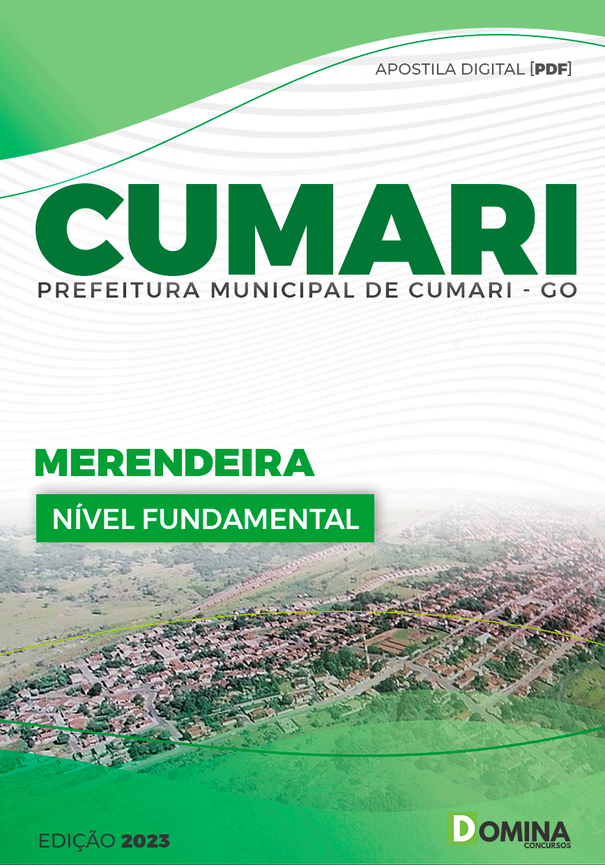 Apostila Concurso Pref Cumari GO 2024 Merendeira