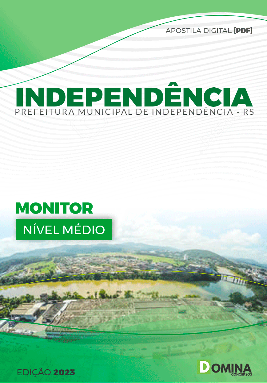 Apostila Pref Independência RS 2023 Monitor