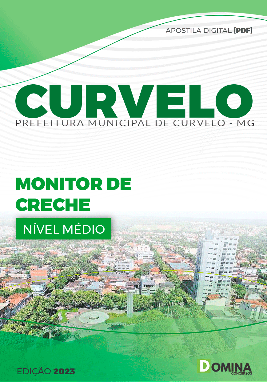 Apostila Concurso Pref Curvelo MG 2024 Monitor Creche