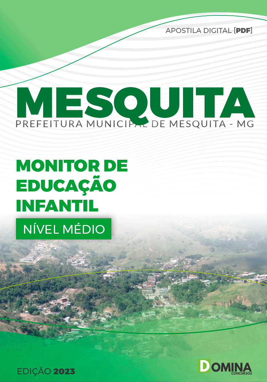 Apostila Pref Mesquita MG 2024 Monitor Educação Infantil