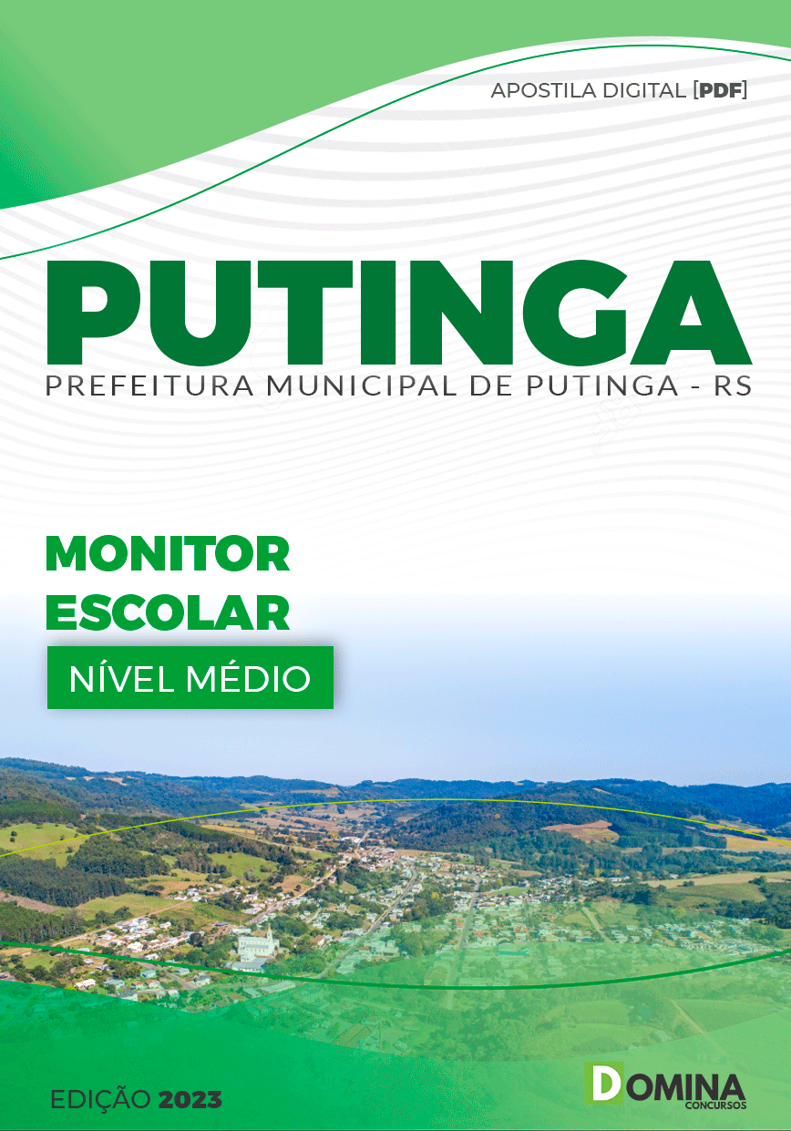 Apostila Pref Putinga RS 2023 Monitor Escola