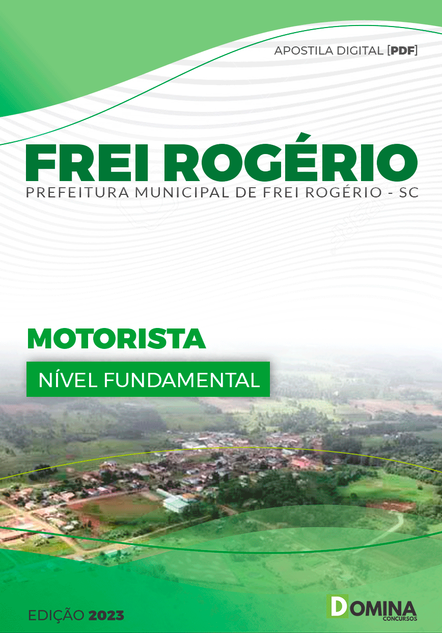 Seletivo Pref Frei Rogério SC 2023 Motorista