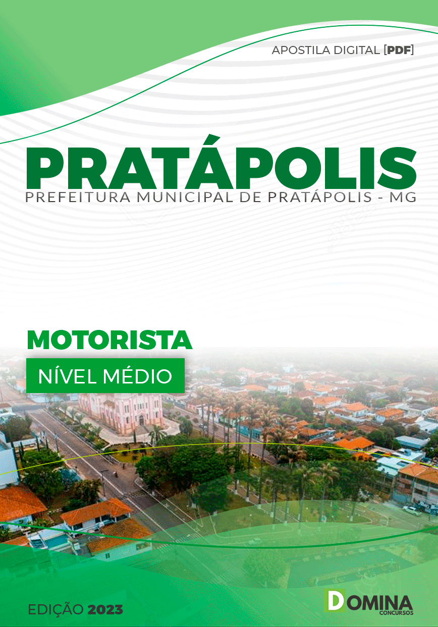 Apostila Pref Pratápolis MG 2023 Motorista