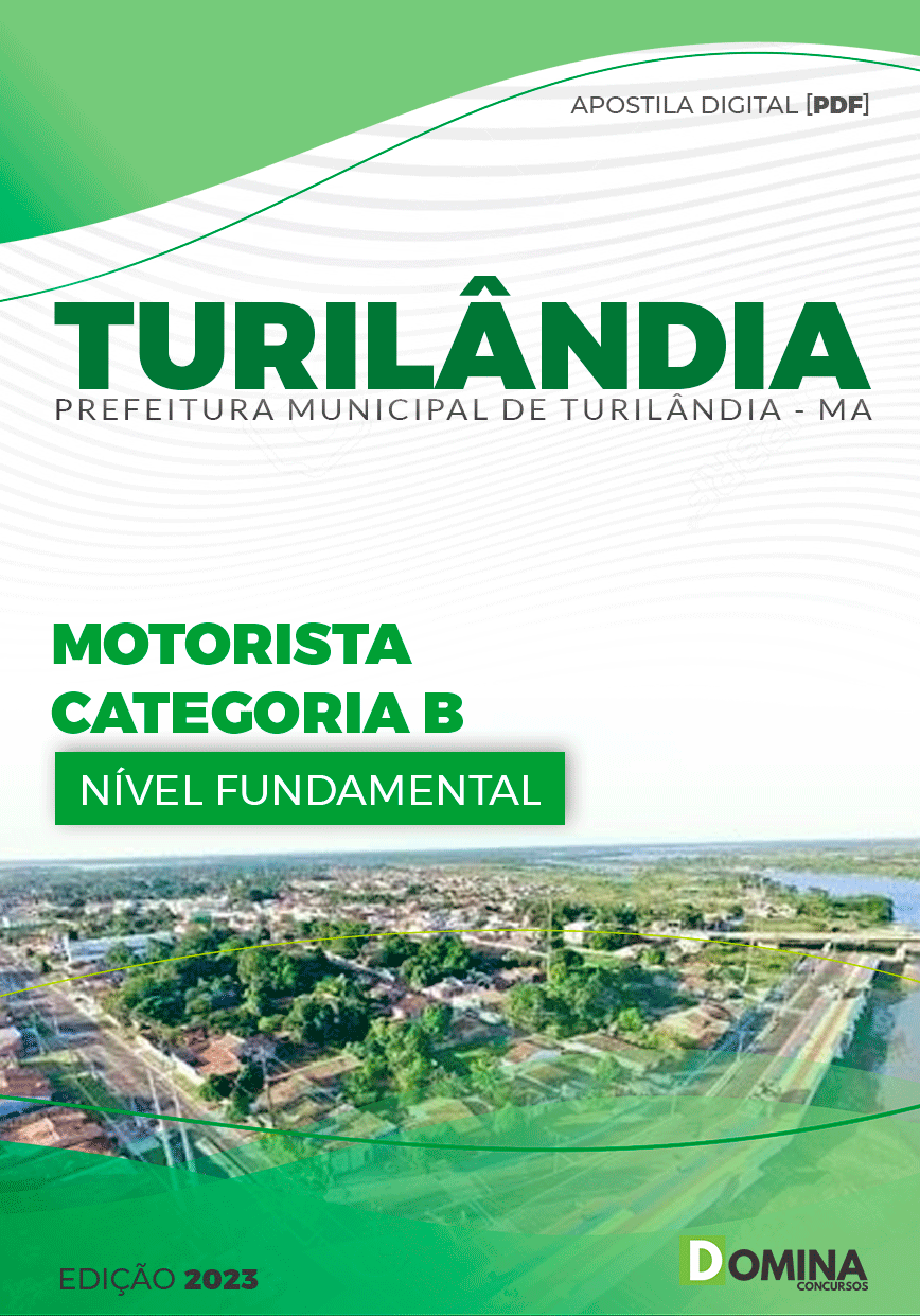 Apostila Pref Turilândia MA 2024 Motorista Categoria B