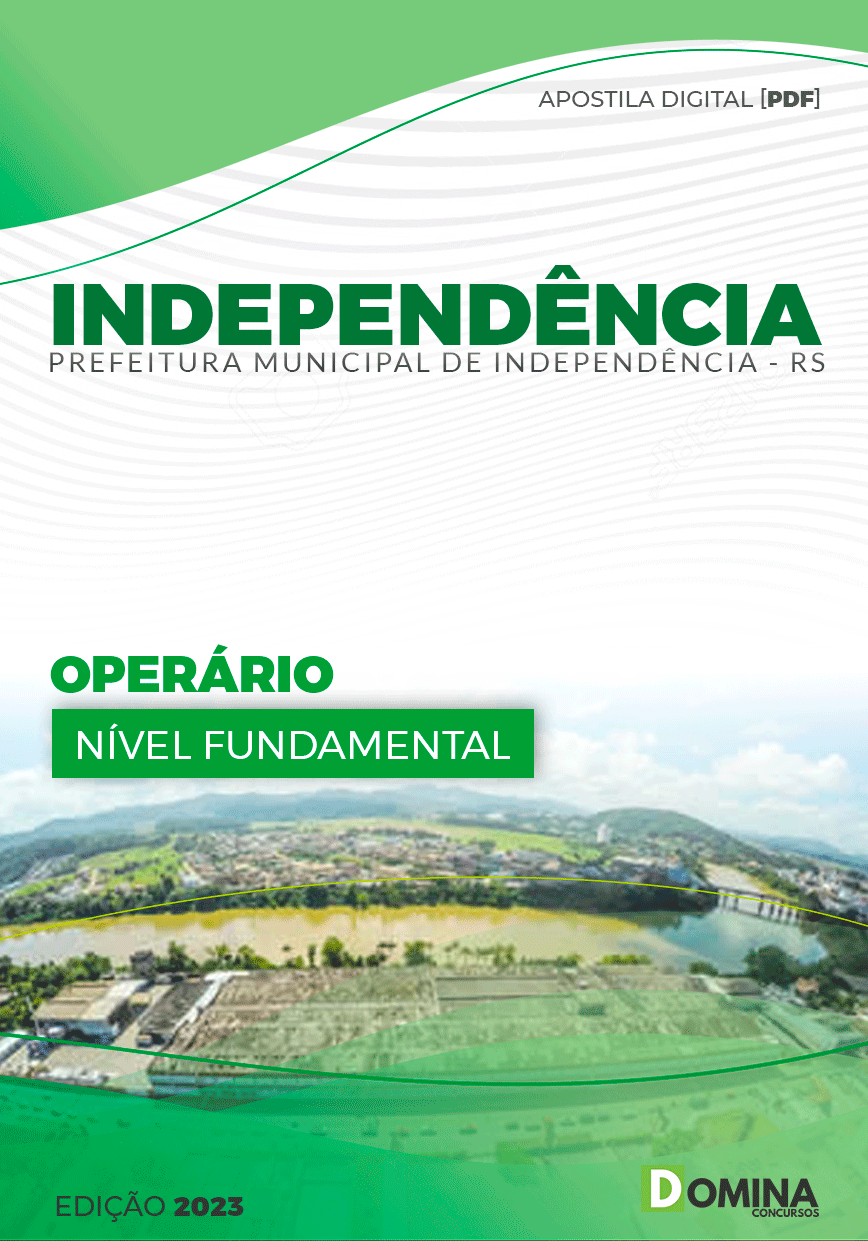 Apostila Concurso Pref Independência RS 2023 Operário