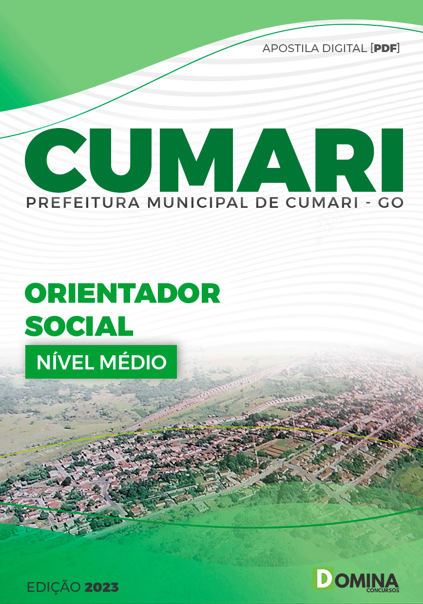 Apostila Concurso Pref Cumari GO 2024 Orientador Social