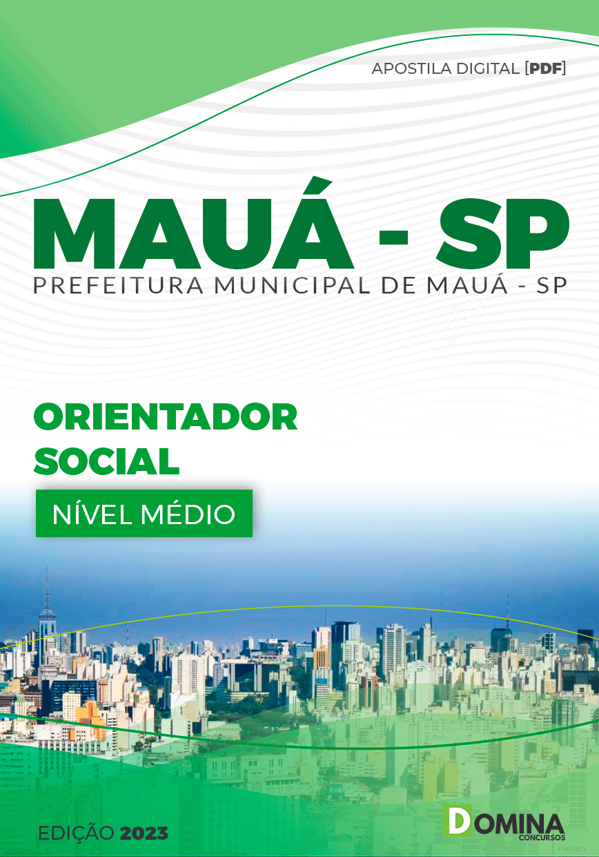 Apostila Pref Mauá SP 2023 Orientador Social