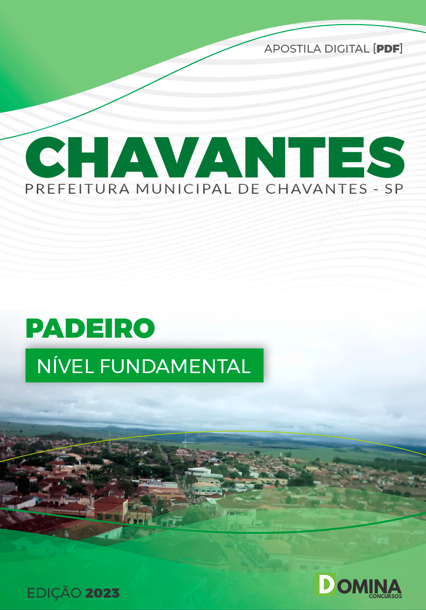 Apostila Pref Chavantes SP 2023 Padeiro
