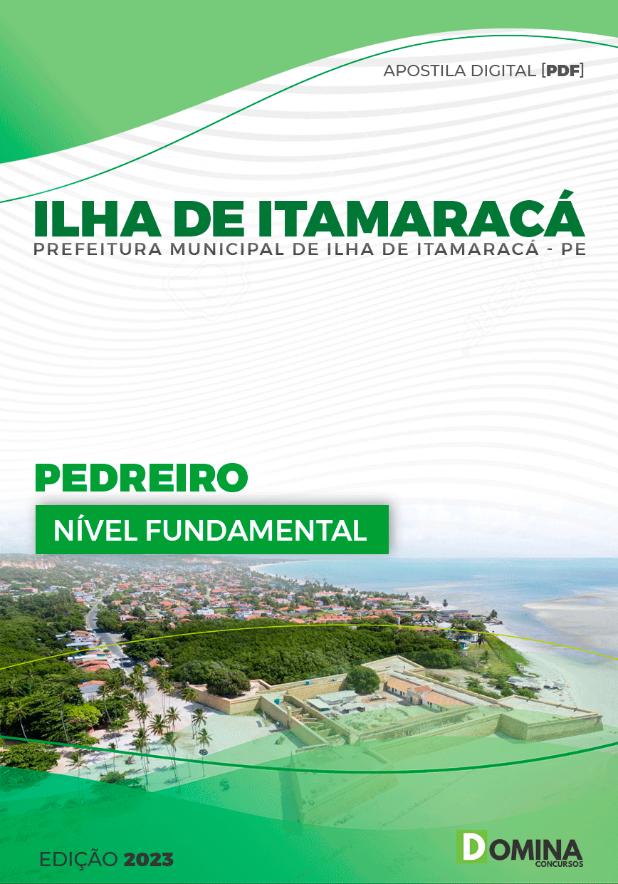 Apostila Câmara Ilha de Itamaracá PE 2023 Pedreiro
