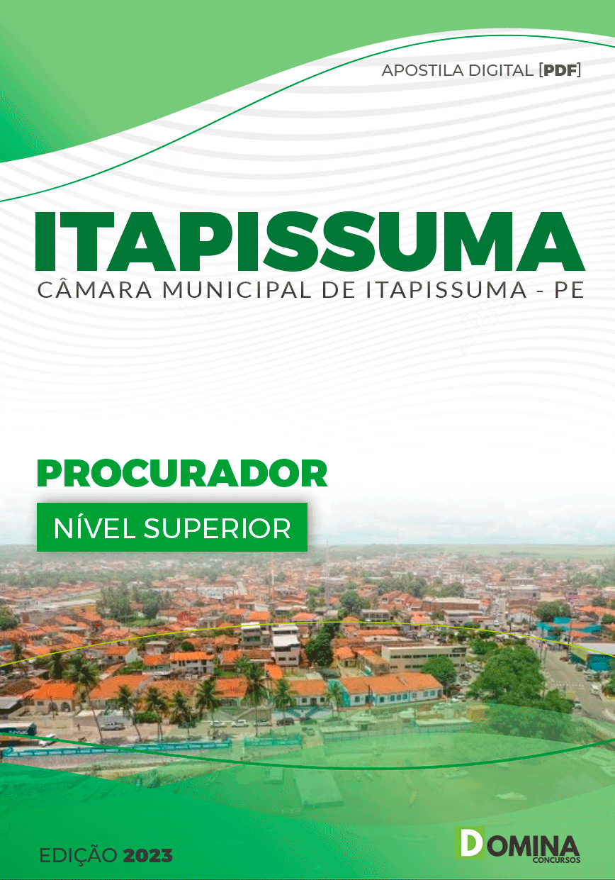 Apostila Câmara Itapissuma PE 2024 Procurador